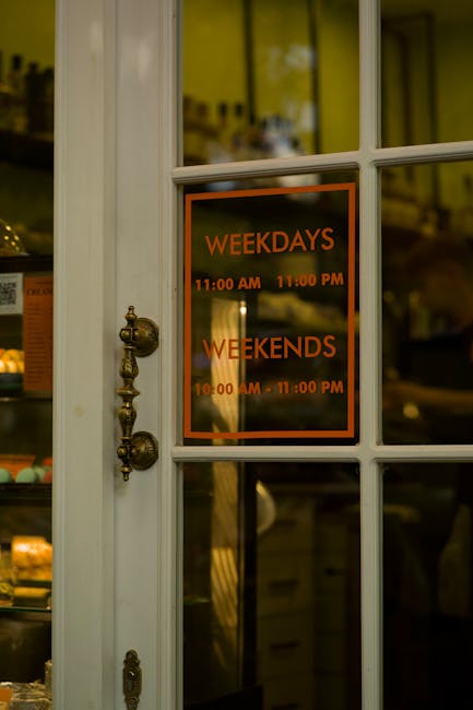 7 : img_6 - Shop hours sign 11:00 AM to 11:00 PM